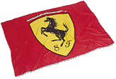 Ferrari Logo Shield Flag