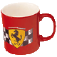 Red Ferrari Logo Mug