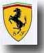 Ferrari Shield Sticker, small/2"